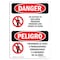 Signmission Safety Sign, OSHA, 10" Height, Rigid Plastic, No Access To Pregnant 18 Years Spanish OS-DS-P-710-VS-1680 - alternate 1